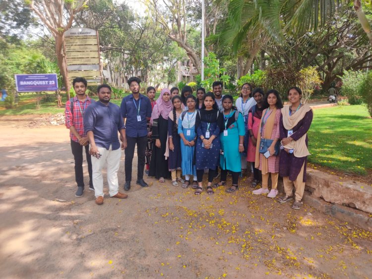 Department of Management Studies (MBA) team  won two prizes at the Banquest '23 event organized by Pondicherry University!