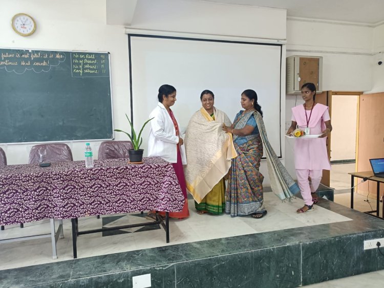 DEPARTMENT OF COMMUNITY HEALTH NURSING GUEST LECTURE - Indirani College of Nursing