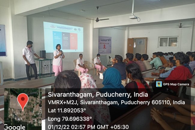 World AIDS Day-Indirani College of Nursing