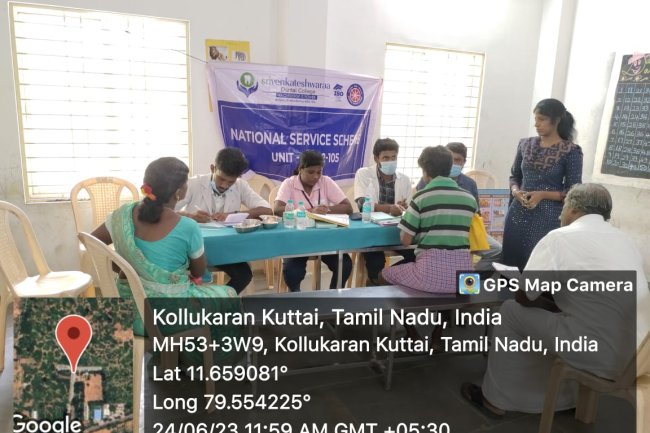 100th Birthday celebration of Dr. Karunanidhi - DENTAL CAMP