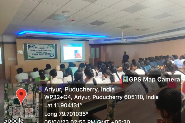 Clinical society meeting 