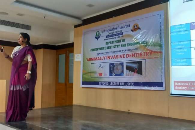 Workshop on “Minimal Invasive Dentistry” June - 2023