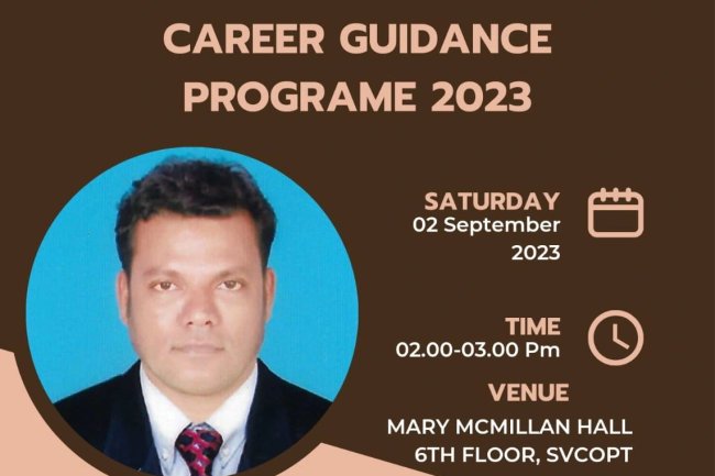 Sri Venkateshwaraa College of Physiotherapy in association with Placement Cell SVGI organised career guidance programme for physiotherapy students