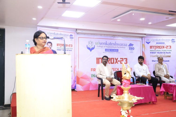 SVCET - FIRST YEAR INAUGURAL FUNCTION INTROX 23 ON 11-9-2023