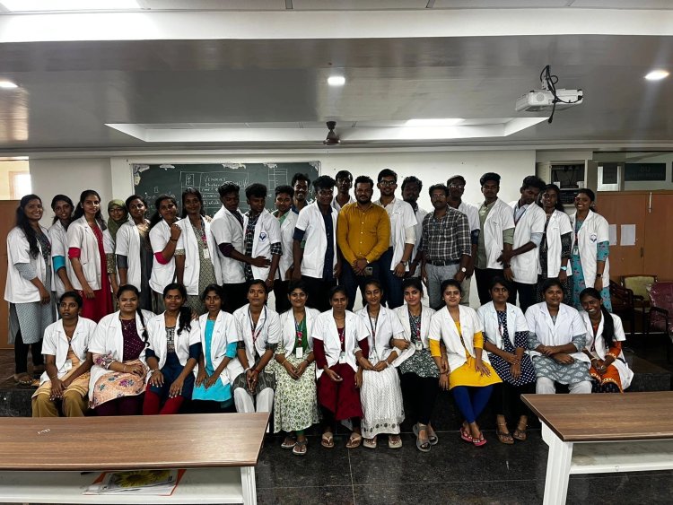 Sri Venkateshwaraa College of Physiotherapy in association with Placement Cell SVGI organised career guidance programme for physiotherapy students
