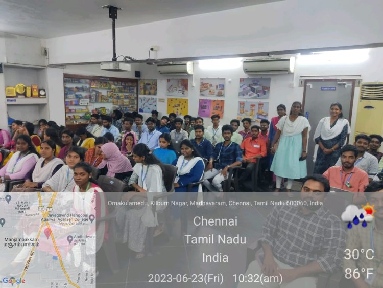 SVCET MBA INDUSTRIAL VISIT TO MODERN BAKERS PVT LTD, CHENNAI ON 23-6-2023