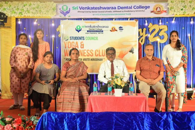 YOGA AND WELLNESS CLUB INAUGURATION 