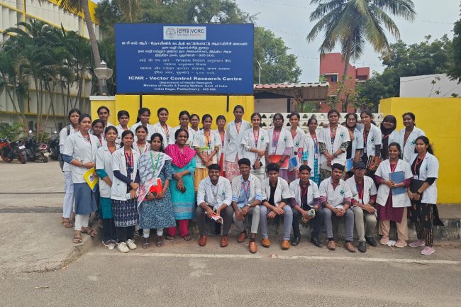 ICMR-VCRC Field Visit 