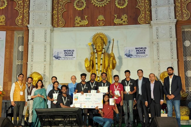 SVCET Students have participated in SMART INDIA HACKATHON 2023 SENIOR HARDWARE EDITION GRAND FINALE 2023 held at MIT-ADT UNIVERSITY, PUNE  from December 19th to 23rd, 2023 and won the WINNER TITLE with FIRST PRIZE Rs.1 LAKH. 