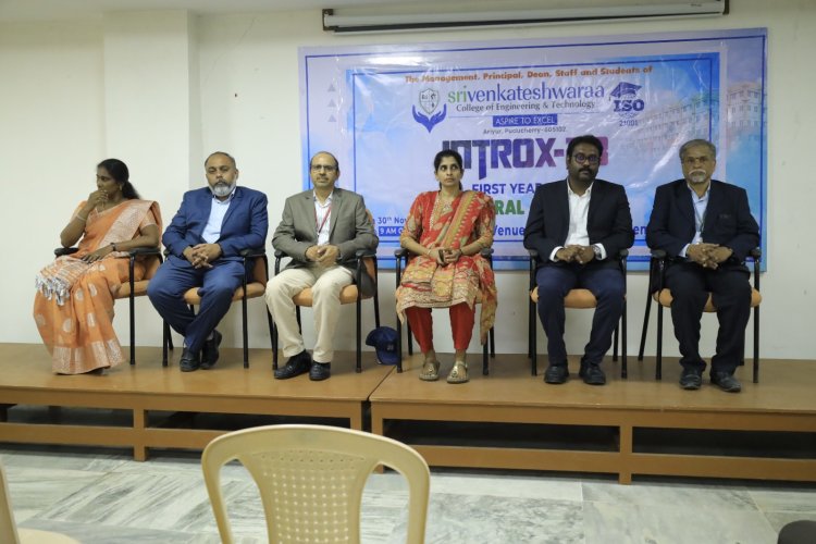 MBA II BATCH INAUGURATION HELD ON 30-11-2023 AT SVCET CAMPUS