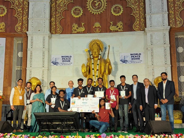 SVCET, Puducherry have bagged 1 LAKH CASH PRIZE AND WON THE WINNER TITLE - SIH AT PUNE 