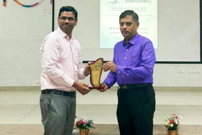  Our beloved Principal Prof.k.Anand Babu.,Mpt(Biomechanics) invited as a resource person to Revathi Institute of Physiotherapy