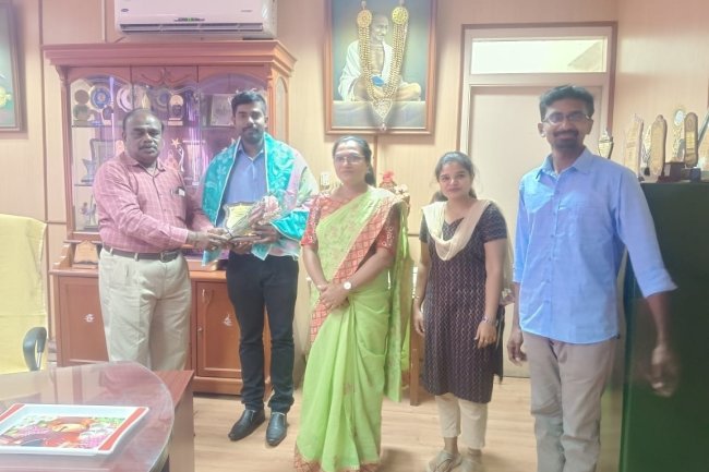 Resource person at MTPGRI Mr. Paul Raj (Associate professor)