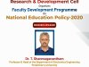 SVCET 1 DAY FACULTY DEVELOPMENT PROGRAMME ON NEP 2020