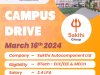 Placement Drives during January to March 2024 at SVCET