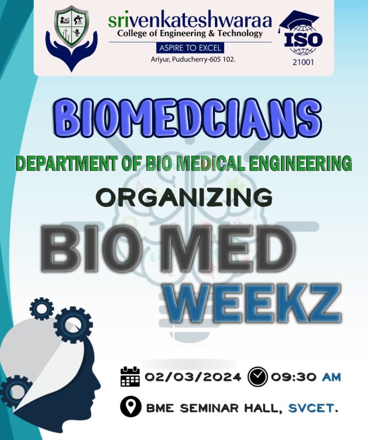 SVCET - BIO MEDICAL ENGG DEPT SKILL UP DAY ACTIVITIES