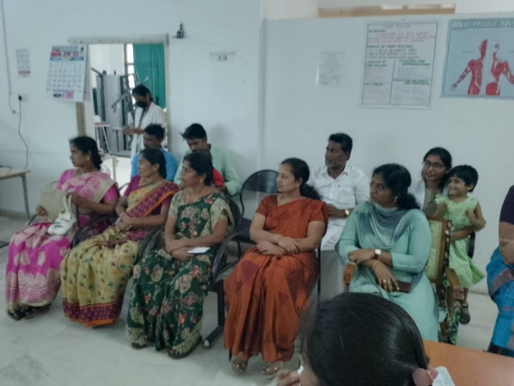  Dept Of Physiotherapy Organised The Women’s Health Awareness Programme 