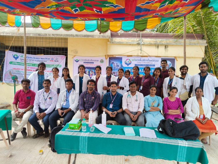 Medical camp at Valavanur taluk Siruvanthadu village organized by SVCOPT & SVMCH