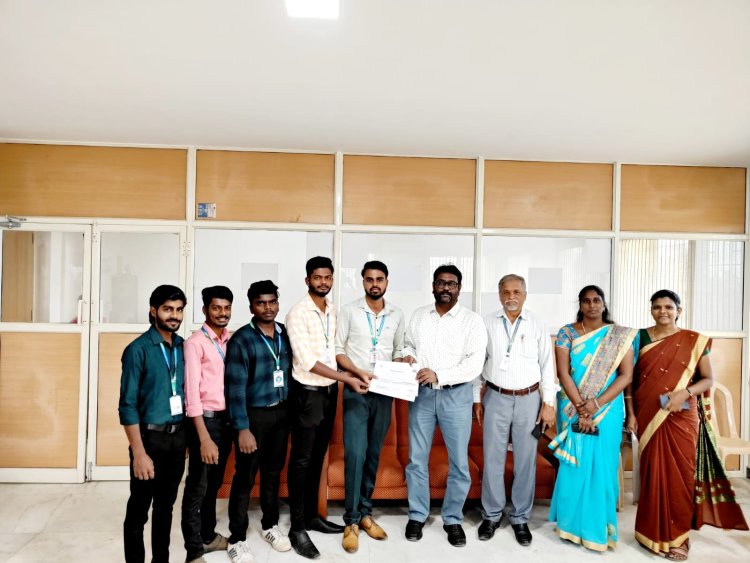 SVCET I YEAR MBA STUDENTS HAVE BAGGED FIRST PRIZE RS.2000 AT REJOUR FESTIVAL CONDUCTED AT PONDICHERRY TECHNOLOGICAL UNIVERSITY
