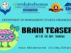 SVCET - MBA - BRAIN TEASERS Out box Thinking ( DOMS Activities) 