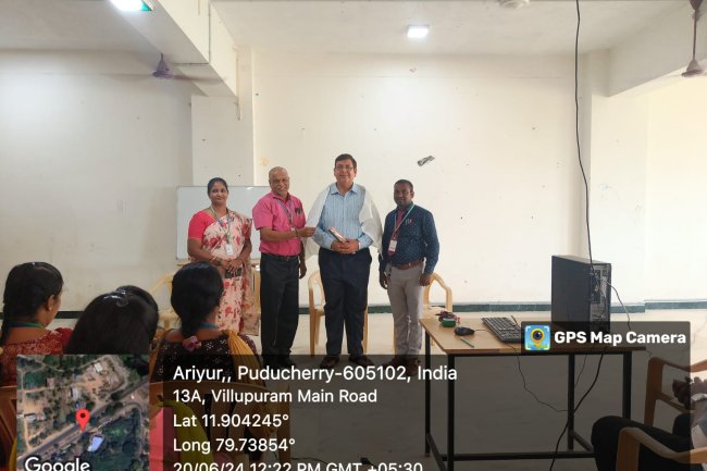 SVCET  Awareness Session on Significance of Project based Python Learning  on 20th June 2024