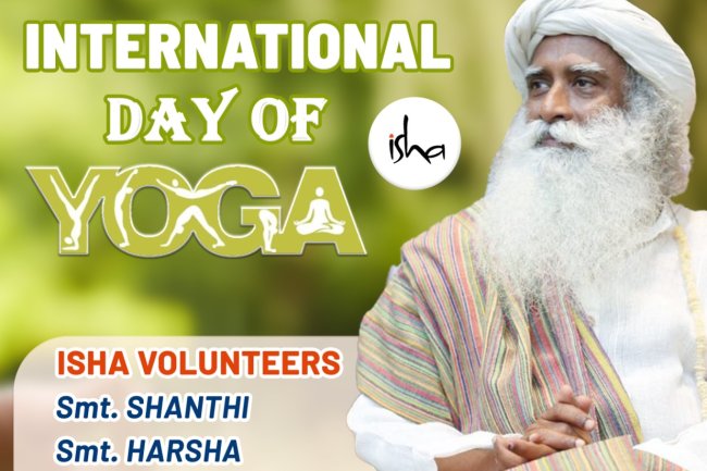 SVCET INTERNATIONAL DAY OF YOGA PROGRAMME WITH ISHA FOUNDATION ON 22-6-2024