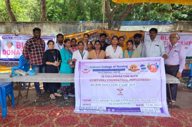 BLOOD DONATION CAMP REPORT-2024