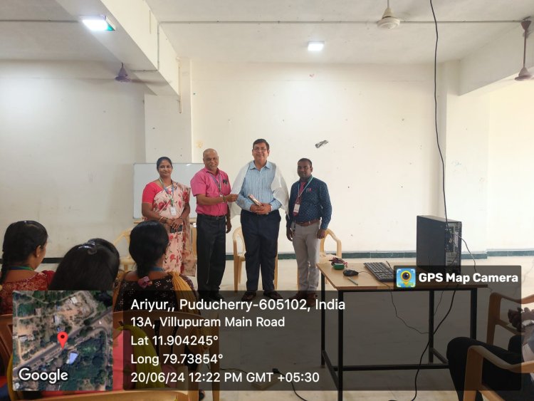 SVCET  Awareness Session on Significance of Project based Python Learning  on 20th June 2024