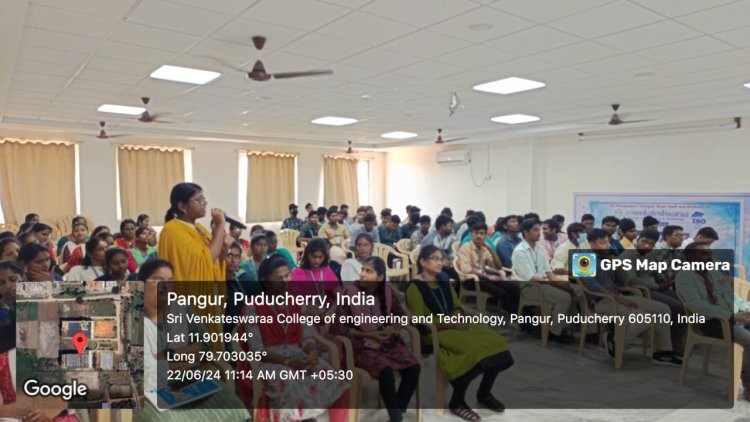 SVCET CSE ALUMNI EXPERT TALK ON 22-6-2024 