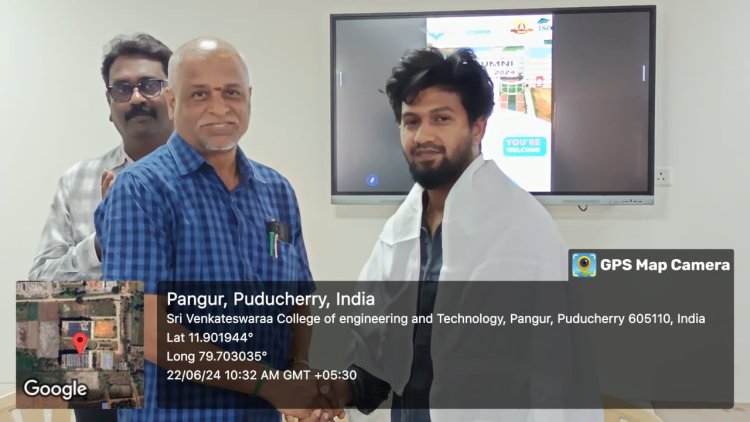 SVCET CSE ALUMNI EXPERT TALK ON 22-6-2024 