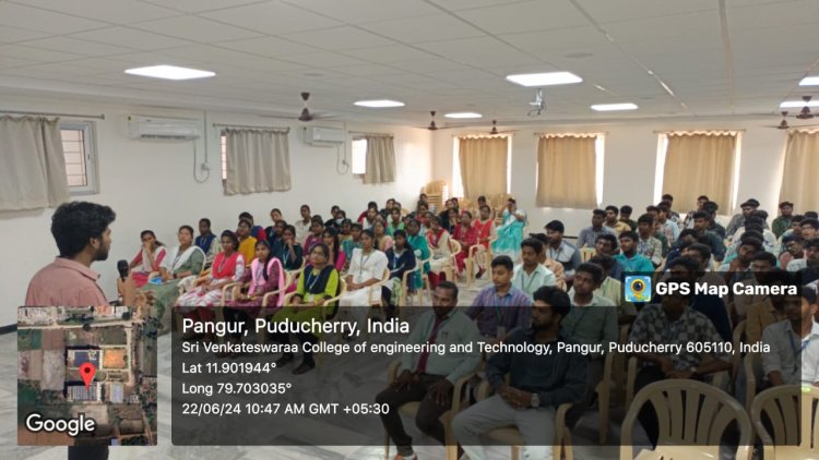 SVCET CSE ALUMNI EXPERT TALK ON 22-6-2024 