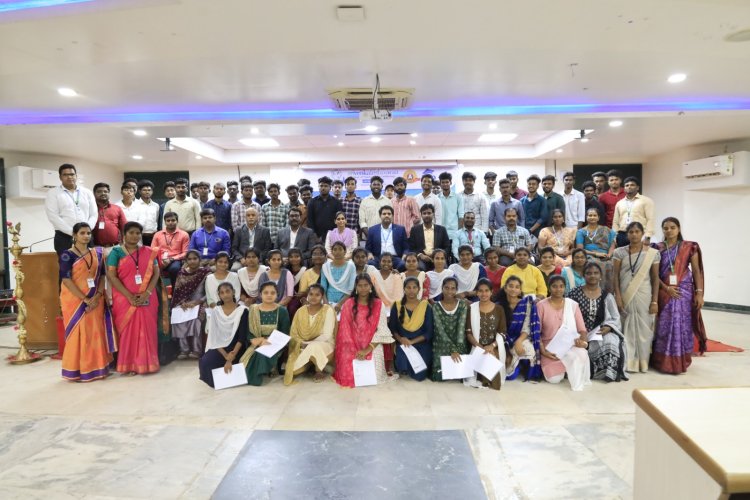 SVCET successfully organized JOBILATE 2024 distribution offer letters to students batch 2023-2024 on 24th June 2024 