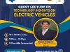 GUEST LECTURE ON ELECTRIC VECHILES BY Mr NARAYANAN ON 30-7-2024 FOR SVCET STUDENTS