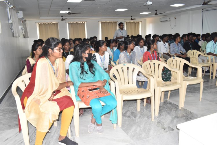 GUEST LECTURE ON ELECTRIC VECHILES BY Mr NARAYANAN ON 30-7-2024 FOR SVCET STUDENTS