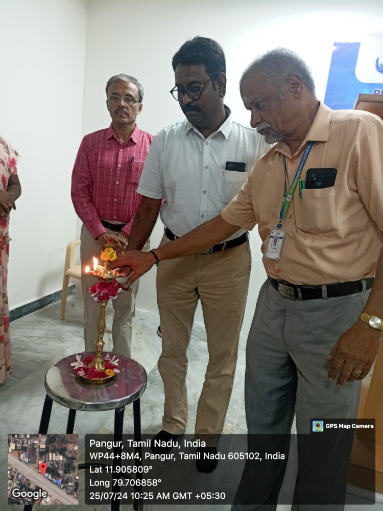 SVCET R and D Cell in association with Department of Bio Medical Engineering  inaugurated a Student Chapter of Bio Medical Engineering Society of India BMESI on 25th July 2024   