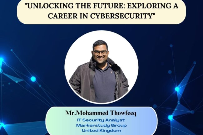 Cyber Security Guest Lecture for CSE Students on 2nd August 2024 