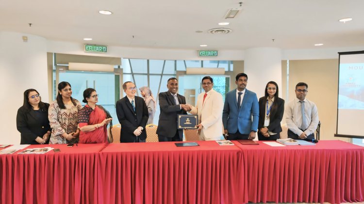 Sri Venkateshwaraa College of Physiotherapy - India and AIMST University - Malaysia Sign MOU to Foster Collaboration in Physiotherapy Education and Research