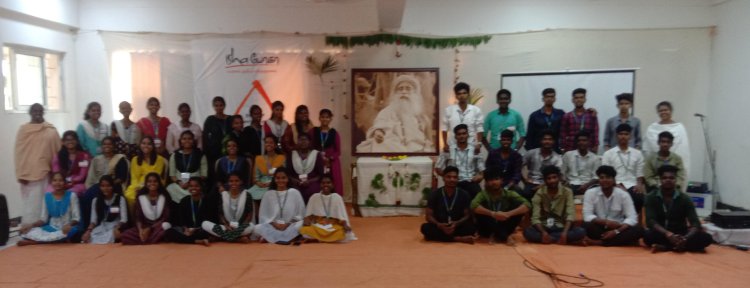 SVCET Conducted one week ISHA Yoga Training  Programme for the CSE ECE and BME students