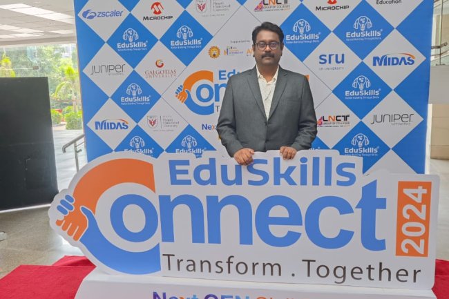 SVCET have bagged five awards and recognition during Eduskills Foundation conclave 2024 which was held at New Delhi