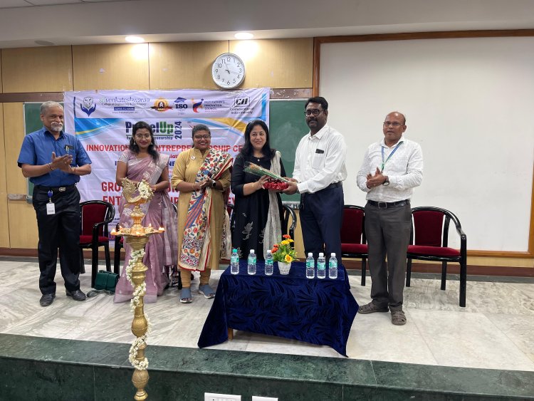 SVCET WITH INDIAN WOMEN NETWORK conducted guest lecture on Entrepreneurship programme on 31-8-2024