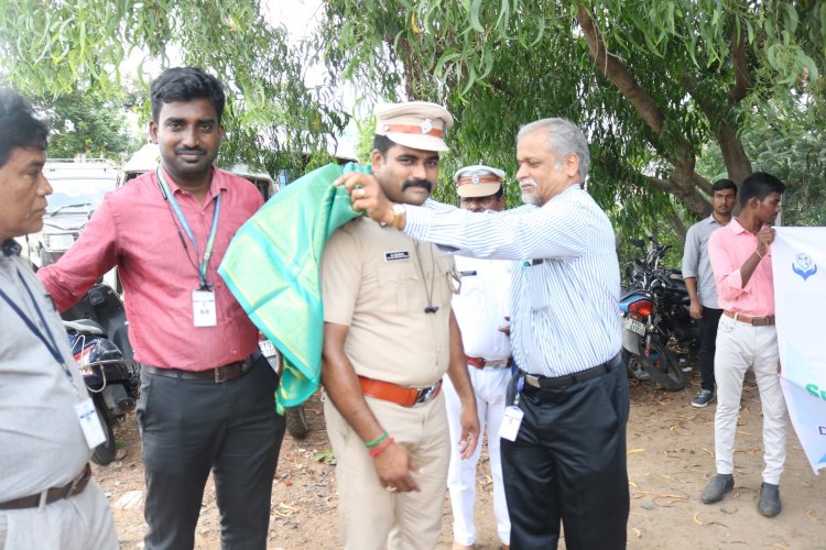 SVCET NSS RALLY ON 28-9-2024 TO PROMOTE CLEANLINESS Swachh Bharat Swasth Bharat PROGRAMME