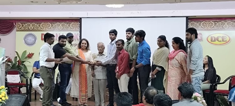 II Year SVCET CSE Students have won II price at Dhanalakshmi College of Engineering in Association with DCE Coders Club and OneYes Infotech solution organized Hackathon 2024 on 09th November 2024