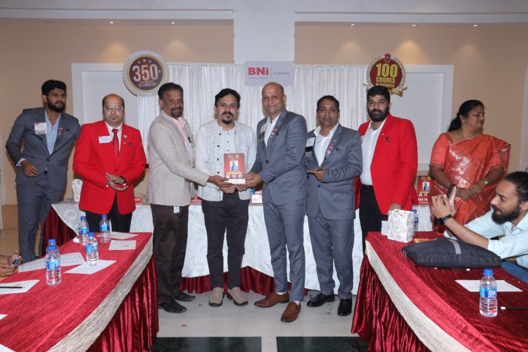 MOTIVATION SESSION GIVEN BY Dr K B Jayarraman to PUDUCHERRY BNI CORAL at their 350 week meeting celebrations on 14th November 2024 at Hotel SUNWAY MANOR