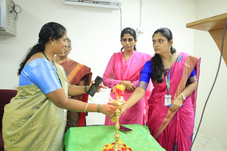 Inaugural ceremony of Professional society Computer Society of India for the Department of CSE on 15th November 2024 at SVCET