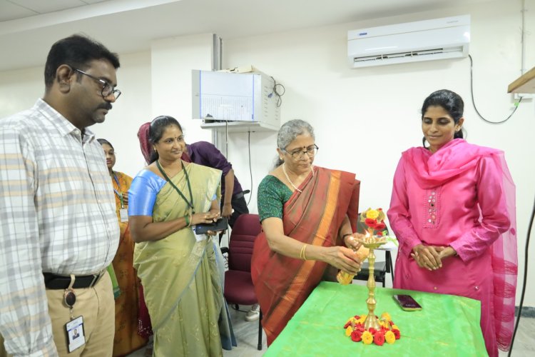 Inaugural ceremony of Professional society Computer Society of India for the Department of CSE on 15th November 2024 at SVCET