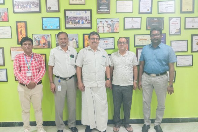 SVCET conducted World Meditation Day along with Puducherry Art of Living on 23rd Dec 2024