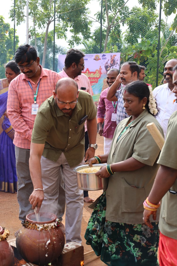 PASUMAI PONGAL CELEBRATON AT SVCET ON 11 TH JANUARY 2025