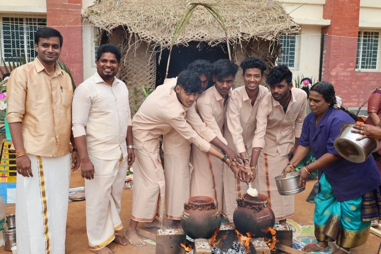 PASUMAI PONGAL CELEBRATON AT SVCET ON 11 TH JANUARY 2025