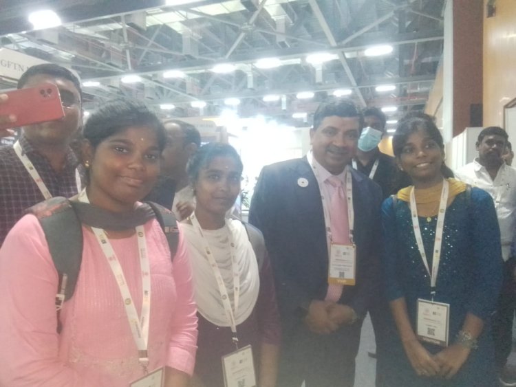 On 10th January 2025 SVCET students have visited the Umagine-TN  A startup Summit organised  at Chennai Trade Centre  Nadamabakkam Tamil nadu