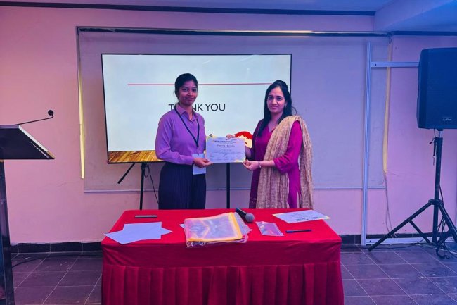 Dr. RUBINI M , 1st-year  PG from department of Pedodontics at SVDC